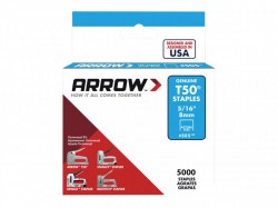 Arrow T50 Staples 8mm (5/16in) (Bulk Pack 5000)
