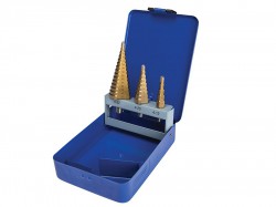 BlueSpot Tools Step Drill Set 4-32mm, 3 Piece