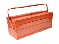 Bahco Orange Metal Cantilever Tool Box 21in