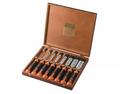 Bahco 434-S8 BEVEL EDGE Chisel Set of 8: 6,10,12,16,18,25,32 & 38mm