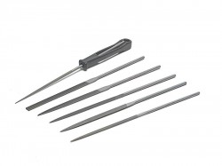 Bahco Needle Set of 6 Cut 2 Smooth 2-470-16-2-0 160mm (6.2in)