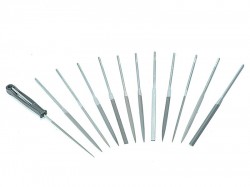 Bahco Needle Set of 12 Cut 2 Smooth 2-472-16-2-0 160mm (6.2in)