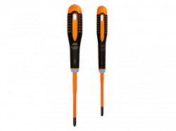 Bahco Insulated ERGO SLIM Combi Screwdriver Twin Pack