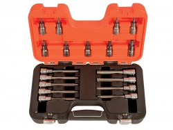 Bahco S18TORX 1/2in Drive Socket Set of 18 Metric