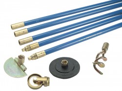 Bailey Products 1324 Lockfast 3/4in Drain Rod Set 4 Tools