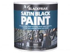 Blackfriar Satin Black Paint 500ml