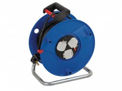 Brennenstuhl Garant Cable Reel 240V 13A 3-Socket 50m