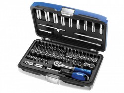 Britool Socket & Accessory Set 73 Piece A/F & Metric 1/4in Drive