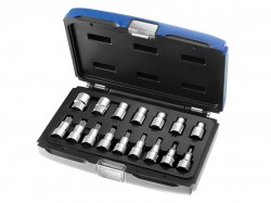 Britool Expert Socket Set of 16 Torx 1/2in Drive