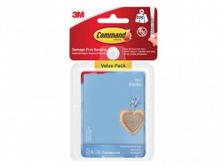 Command Clear Mini Hooks Value Pack (Pack 18)