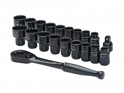 Crescent X6 Pass-Thru Ratchet & Socket Set 20 Piece