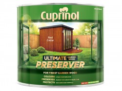 Cuprinol Ultimate Garden Wood Preserver Red Cedar 1 Litre