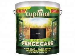 Cuprinol Less Mess Fence Care Black 6 Litre