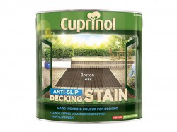 Cuprinol Anti Slip Decking Stain Boston Teak 2.5 Litre