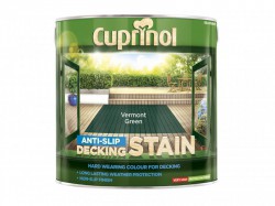 Cuprinol Anti Slip Decking Stain Vermont Green 2.5 Litre