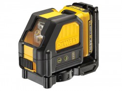 DEWALT DCE088D1G Self Levelling Cross Line Laser (Green) 10.8 Volt 1 x 2.0Ah Li-Ion