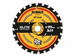 DEWALT ELITE Series Framing Circular Saw Blade 165 x 20mm x 24T