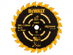 DEWALT Cordless Mitre Saw Blade For DCS365 184 x 16mm x 24T Coarse