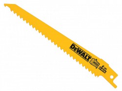 DEWALT Sabre Blade Fast Cuts Wood with Nails Plastics 152mm Pack of 5