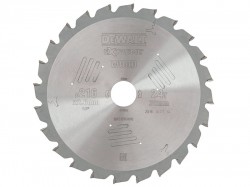 DEWALT Circular Saw Blade 216 x 30mm x 24T Series 60 Fast Rip