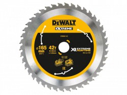 DEWALT Power Tools XR FlexVolt  Plunge Saw Blade 165 x 20mm x 42T
