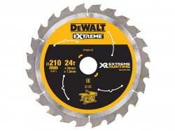 DEWALT FlexVolt XR Table Saw Blade 210mm x 30mm 24T