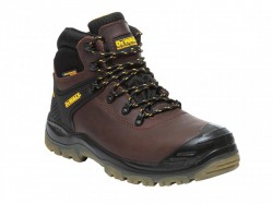 DEWALT Newark S3 Waterproof Safety Hiker Brown Boots UK 8 Euro 42