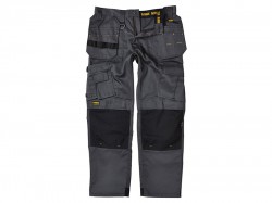 DEWALT Pro Tradesman Black/Grey Trousers Waist 38in Leg 31in