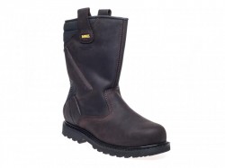 DEWALT Classic Rigger Safety Boots Brown UK 9 EUR 43