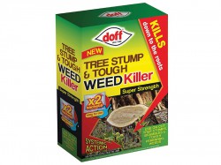 DOFF Tree Stump & Tough Weed Killer 2 Sachet
