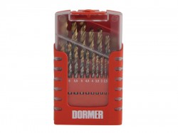 Dormer A095 Comp HSS TiN Drill Set of 13 1.0-10 x 0.5mm