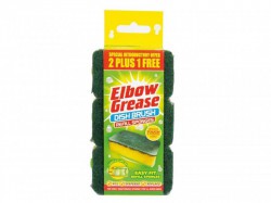 Elbow Elbow Grease Dish Brush Refill x 3 EG124