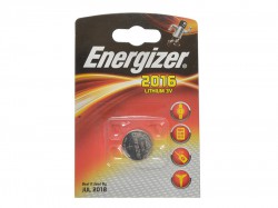 Energizer CR2016 Coin Lithium Battery Single GS1400