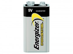 Energizer 9V Industrial Batteries (Pack 12)