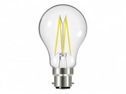 Energizer LED BC (B22) GLS Filament Non-Dimmable Bulb, Warm White 806 lm 6.2W