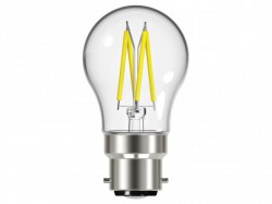 Energizer LED BC (B22) Golf Filament Non-Dimmable Bulb, Warm White 470 lm 4W