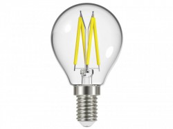 Energizer LED SES (E14) Golf Filament Non-Dimmable Bulb, Warm White 470 lm 4W