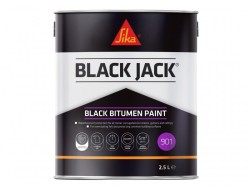 Everbuild Sika Black Jack� 901 Black Bitumen Paint 2.5 litre