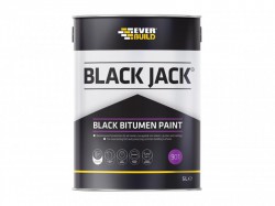 Everbuild Sika Black Jack� 901 Black Bitumen Paint 5 litre