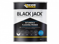 Everbuild Black Jack 902 Bitumen & Flashing Primer 1 litre