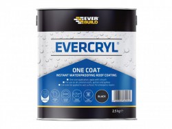 Everbuild Evercryl One Coat Compound Black 2.5kg