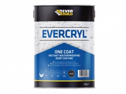 Everbuild EVERCRYL One Coat Black 5kg