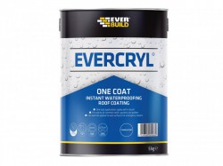 Everbuild Evercryl One Coat Compound Clear 5kg