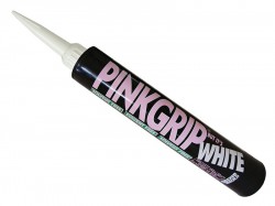 Everbuild Pinkgrip Solvent Free Cartridge White 350ml