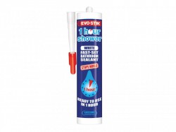 Evo-Stik 1 Hour Shower Sealant White 310ml