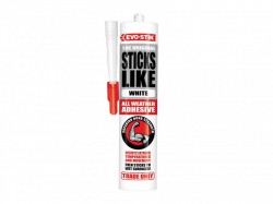 Evo-Stik Sticks Like All Weather Adhesive White 290ml