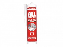 Evo-Stik 112889 All Purpose Flex Silicone Sealant Brown C20