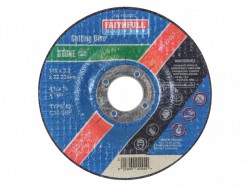 Faithfull Cut Off Disc for Stone Depressed Centre 115 x 3.2 x 22mm