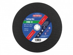 Faithfull Cut Off Disc for Stone 300 x 3.5 x 20mm