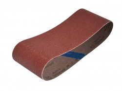 Faithfull Cloth Sanding Belt 457mm x 75mm x 40g (Pack of 3)
